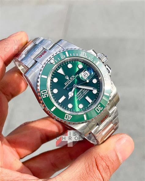 rolex green hulk prezzo|rolex hulk 116610lv.